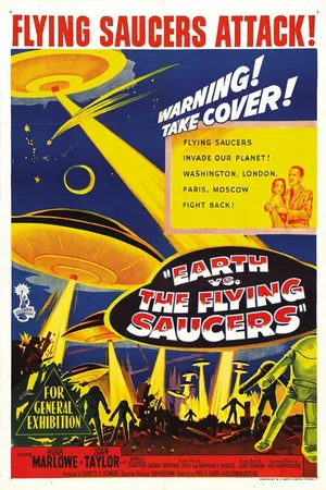 Постер к фильму Земля против летающих тарелок (1956)