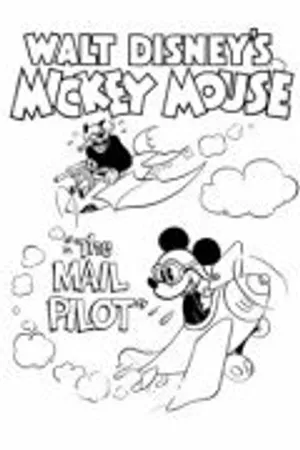 Постер к мультфильму The Mail Pilot (1933)