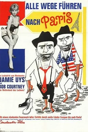 Постер к фильму All the Way to Paris (1966)