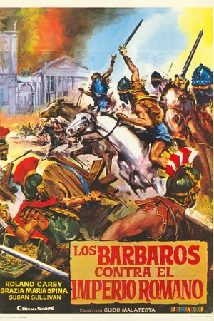 Постер к фильму La rivolta dei barbari (1964)