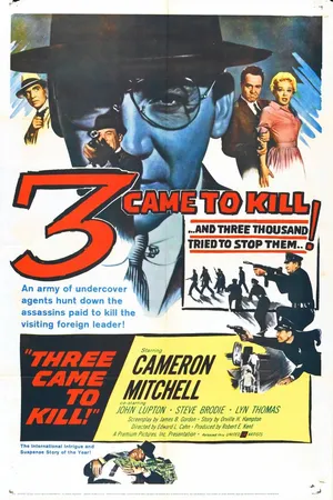 Постер к фильму Three Came to Kill (1960)