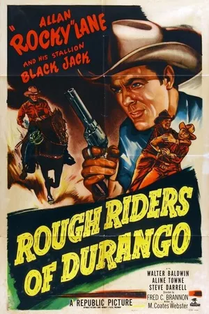 Постер к фильму Rough Riders of Durango (1951)