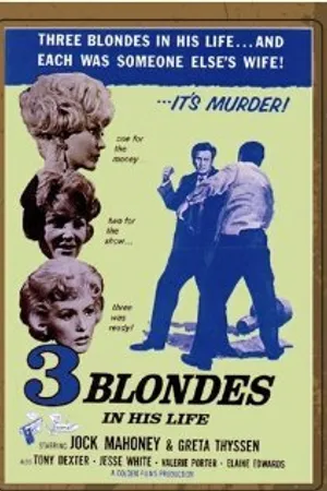 Постер к фильму Three Blondes in His Life (1961)