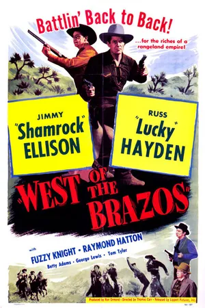 Постер к фильму West of the Brazos (1950)