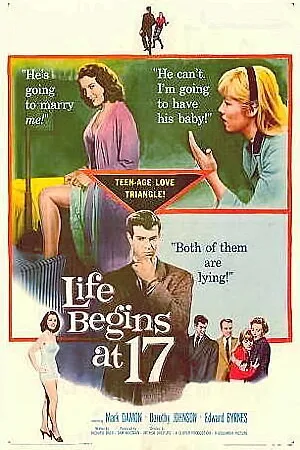 Постер к фильму Жизнь начинается в 17 (1958)