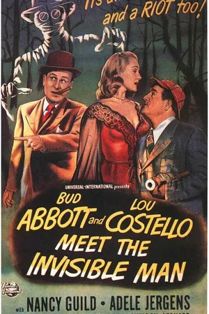 Постер к фильму Эббот и Костелло встречают человека-невидимку (1951)