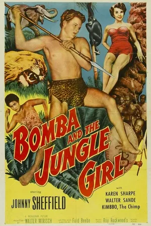 Постер к фильму Bomba and the Jungle Girl (1952)