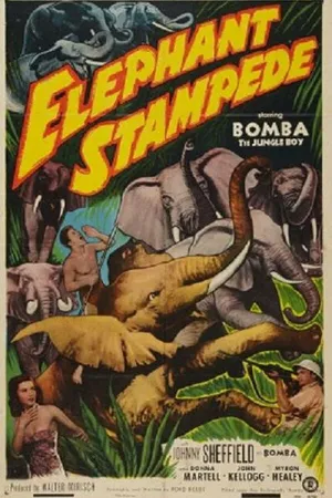 Постер к фильму Elephant Stampede (1951)