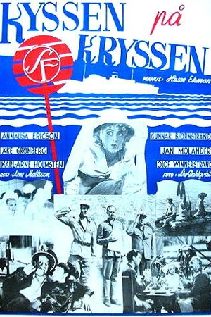 Постер к фильму Kyssen på kryssen (1950)