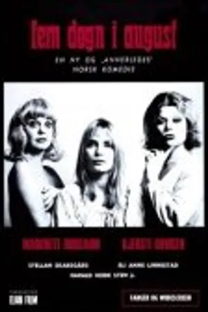 Постер к фильму Пять дней августа (1973)