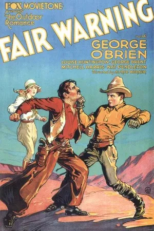 Постер к фильму Честное предупреждение (1931)