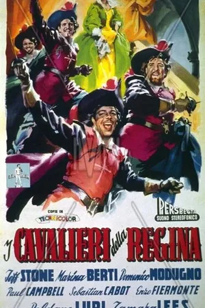 Постер к фильму Мушкетёры королевы (1954)
