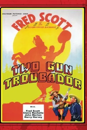 Постер к фильму Two Gun Troubador (1939)