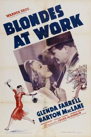 Постер к фильму Blondes at Work (1938)