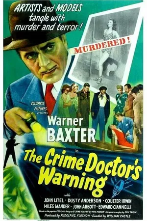 Постер к фильму The Crime Doctor's Warning (1945)