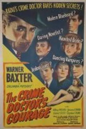 Постер к фильму The Crime Doctor's Courage (1945)
