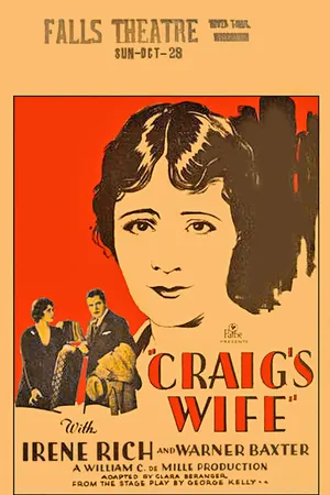 Постер к фильму Craig's Wife (1928)