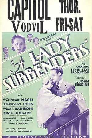 Постер к фильму A Lady Surrenders (1930)