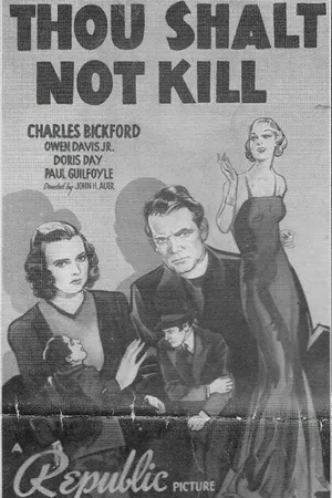 Постер к фильму Thou Shalt Not Kill (1939)