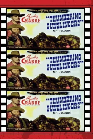 Постер к фильму Thundering Gun Slingers (1944)