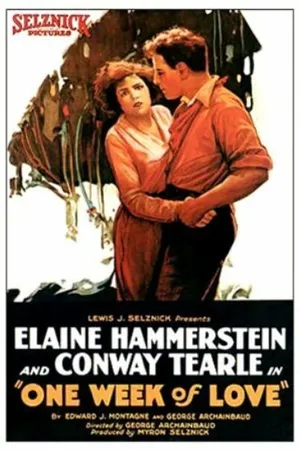 Постер к фильму Неделя любви (1922)