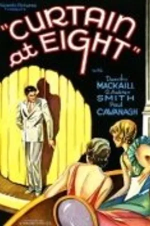 Постер к фильму Curtain at Eight (1933)