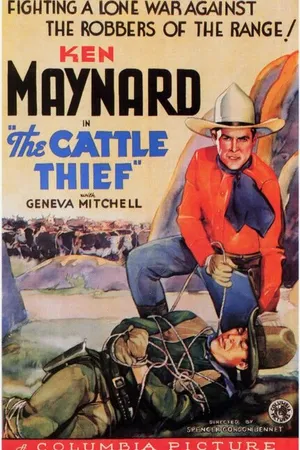 Постер к фильму The Cattle Thief (1936)