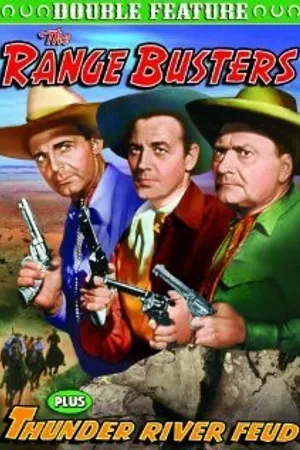 Постер к фильму Thunder River Feud (1942)