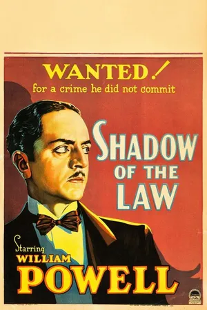 Постер к фильму Тень правосудия (1930)