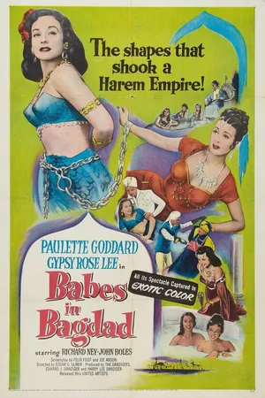 Постер к фильму Малышки в Багдаде (1952)