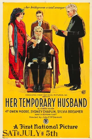 Постер к фильму Её временный муж (1923)