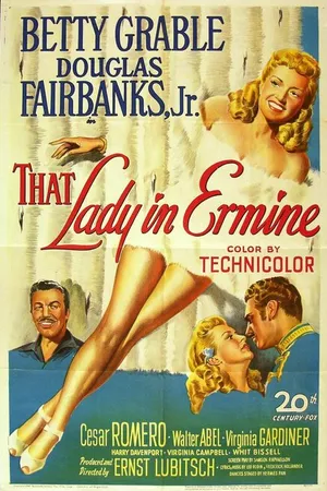 Постер к фильму Эта дама в горностае (1948)