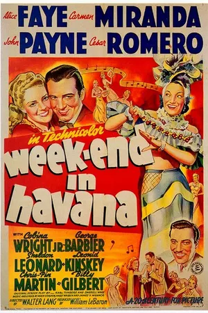 Постер к фильму Уик-энд в Гаване (1941)