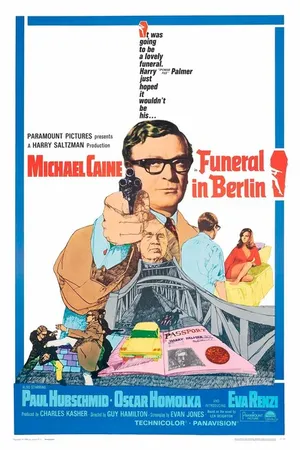 Постер к фильму Похороны в Берлине (1966)