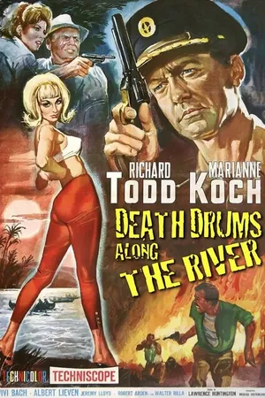Постер к фильму Смертельные барабаны вдоль реки (1963)