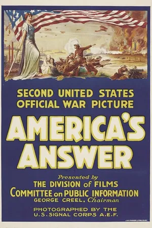 Постер к фильму America's Answer (1918)