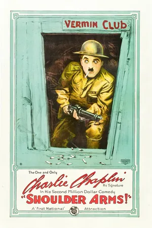 Постер к фильму На плечо! (1918)