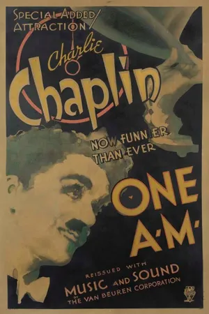 Постер к фильму В час ночи (1916)