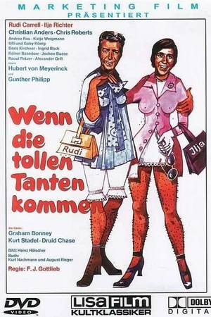 Постер к фильму Приезд долговязых тётушек (1970)