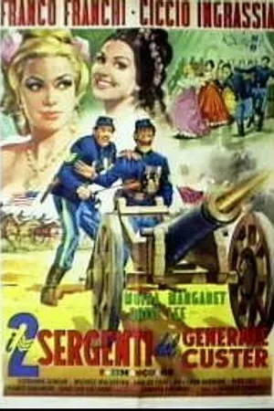 Постер к фильму Два сержанта генерала Кастера (1965)