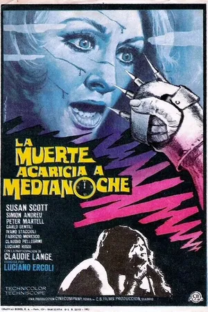 Постер к фильму Смерть приходит в полночь (1972)