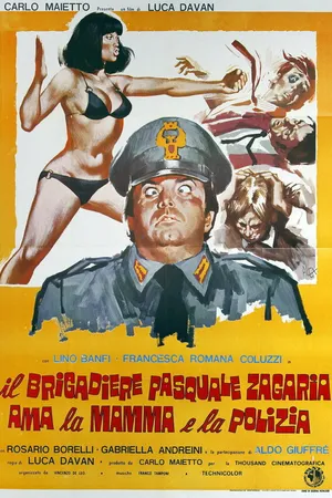 Постер к фильму Бригадир Паскуале Дзагариа любит маму и полицию (1973)