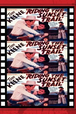 Постер к фильму Riding the Sunset Trail (1941)