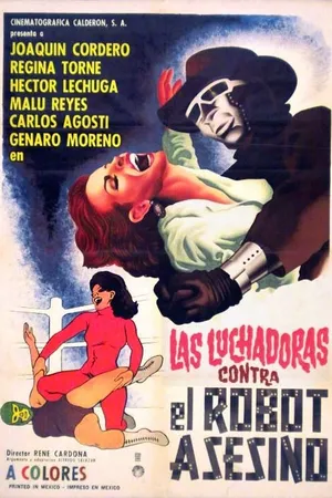 Постер к фильму Женщины-рестлеры против робота-убийцы (1969)