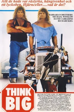 Постер к фильму Думай по-крупному (1989)