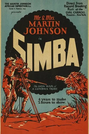 Постер к фильму Симба (1928)