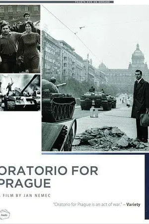 Постер к фильму Оратория для Праги (1968)