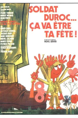 Постер к фильму Солдат Дюрок, находящийся в трудном положении (1975)