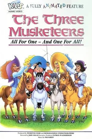Постер к мультфильму Три мушкетера (1974)