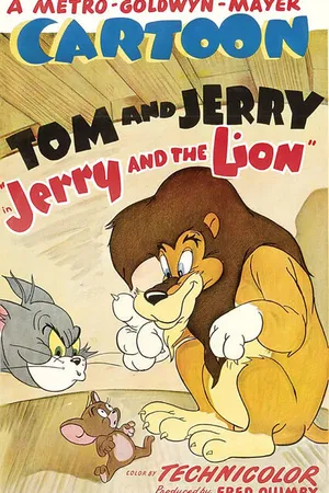 Постер к мультфильму Джерри и лев (1950)